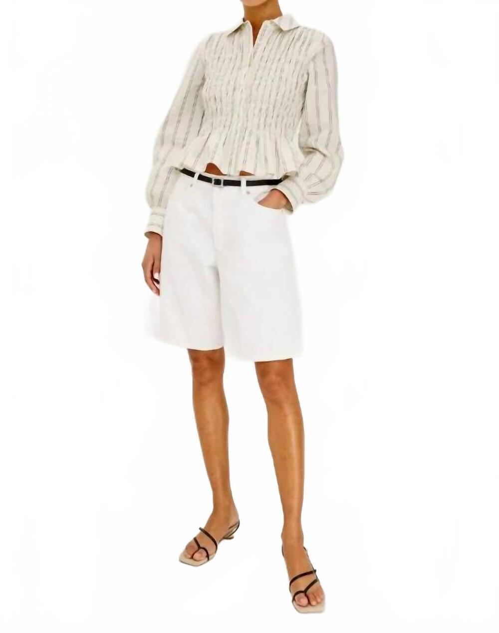 NEW RAILS bradshaw button-up shirt in palma stripe